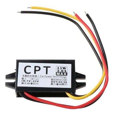 Modulo Convertitore DC-DC Buck 12V/24V/36V/48V A 5V 3A 15W - Alimentatore Per LED Auto E Dispositivi 5V