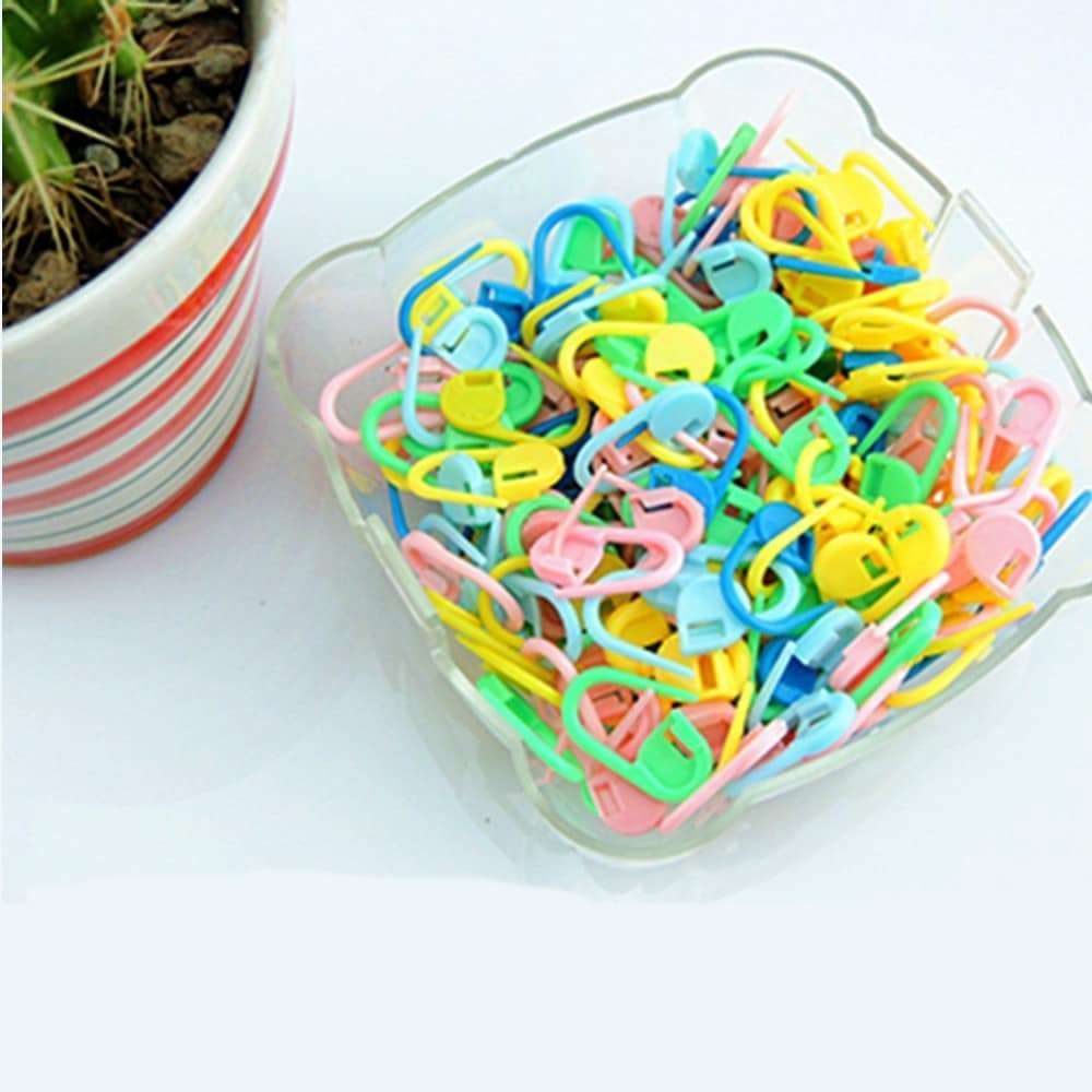 Wholesale Knitting Markers Crochet Clips Bulk Stitch Markers Locking Stitch  Knitting Place Markers Weave Stitch Needle Clip Counter From m.