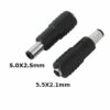 Laptop DC Tip Converter 5.5 x 2.1mm Female to 5.0 x 2.5mm Male for Power Adapters