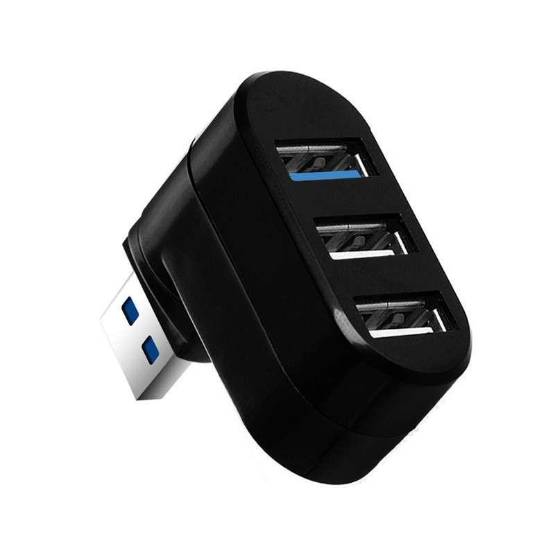 High-Speed 3-Port USB Hub for Laptop, Notebook, and PC - Expand Your Connectivity with 2.0 and 3.0 Ports