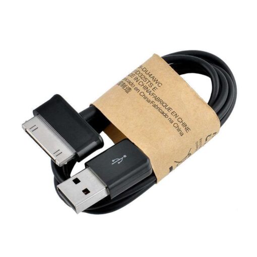 Samsung Galaxy Tab 30-Pin USB Charging & Data Cable for P7510, P3100, Tab 10.1, Tab 8.9, Tab 7.7, Tab 7 P6202 (1m/2m)