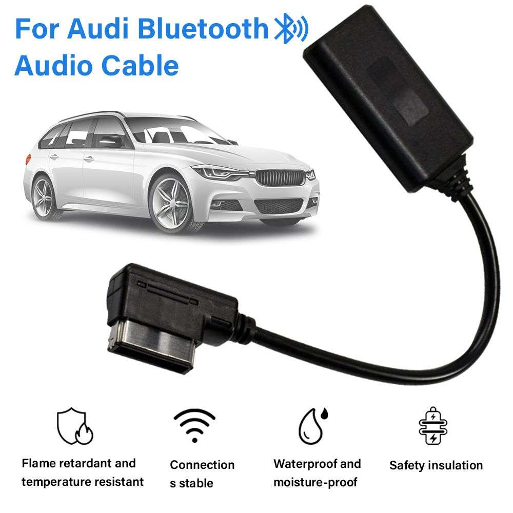 KIMISS Bluetooth 5.0 Adapter Compatible with Audi A3 A4 A5 A6 A7 S3 S4 Q3 Q5