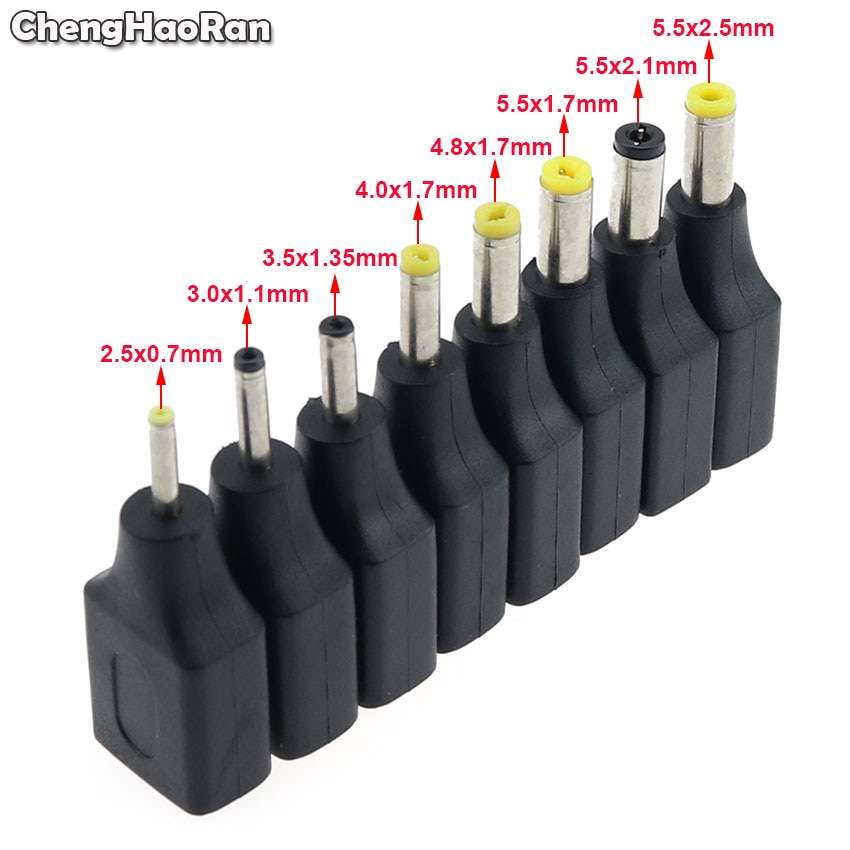 Universal Laptop Tablet Micro USB to DC Power Adapter for Charging and Power Supply