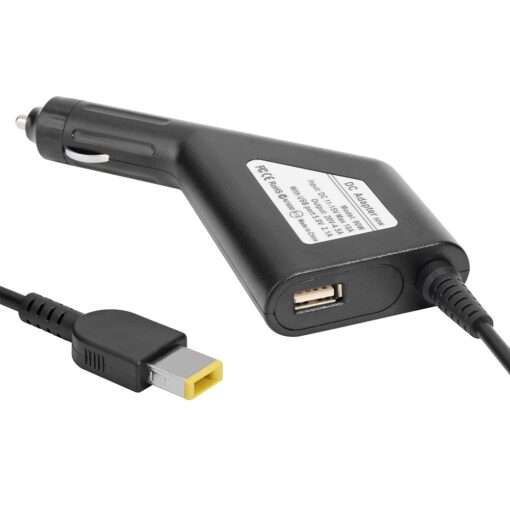Powerful 90W Car Charger for Lenovo Thinkpad Laptops - Fast Charging on the Go - Image 4