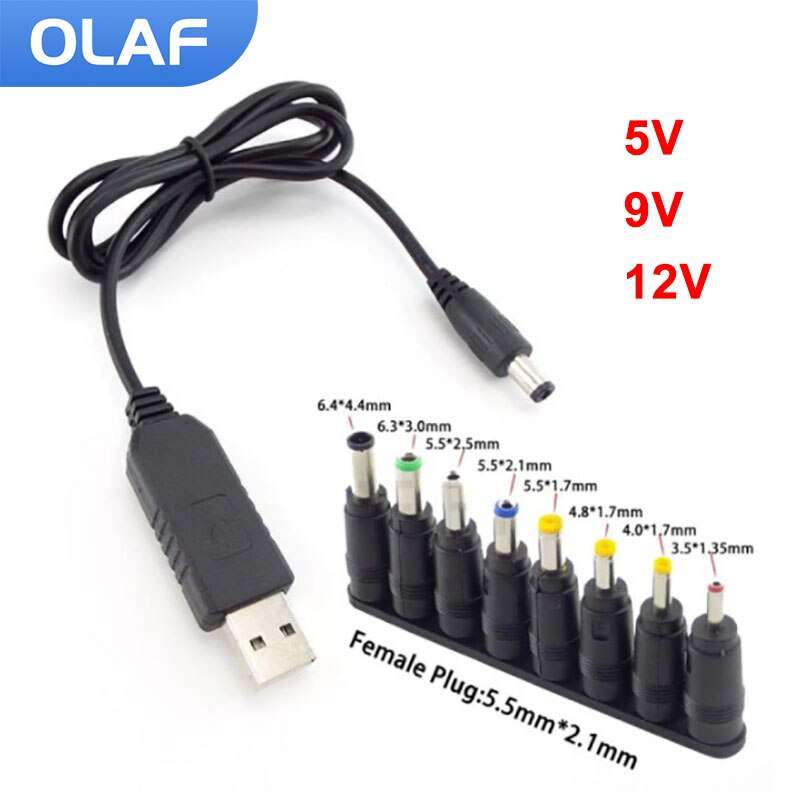 5v Dc Power Cable Usb 2.0 Male To Dc 5.5mm X 2.5mm Male Power Cord For  Router