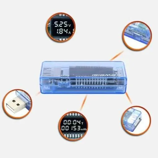 USB Charger Doctor: Voltage & Current Meter for Mobile Battery Testing and Power Detection - Image 5