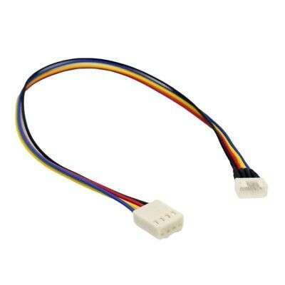VGA Cooling Fan Power Adapter: 4-Pin to Mini 4-Pin Male to Female Cable for Graphics Card Cooling.