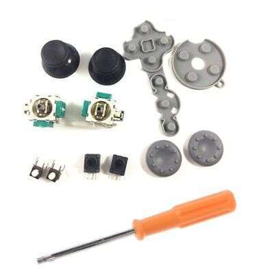 Precision Control: 3D Analog Joystick Replacement Thumb Stick Grips Caps Cover Button for Enhanced Gaming Experience