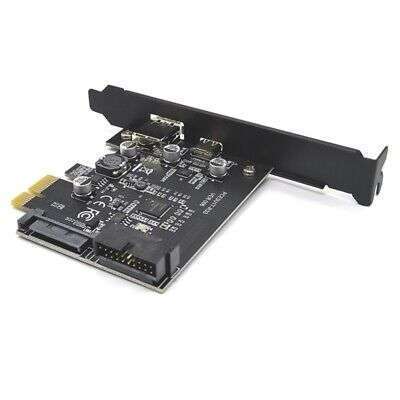 PCIE X1 to Expansion Adapter for Desktop PC Chassis: Easy Front Panel Installation