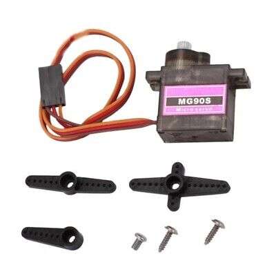 MG90s Micro Servo for RC Helicopter and Model Car: 9g Metal Gear Futaba Compatible Motor