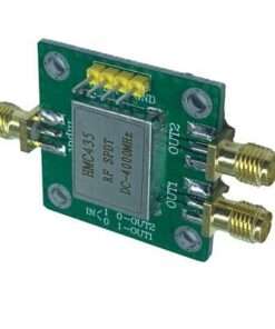 Alternative view of DC-4000MHZ RF SPDT Switch Board for Multiplexing Signals