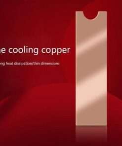 Alternative view of Super Strong Copper Cooling Heat Sink for NGFF NVME M.2 2280 SSDs -  Boost Performance with Enhanced Cooling
