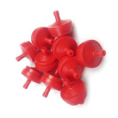 10 Pack Lawn Mower 1/4" Inline Fuel Filters for 298090 & 298090S Engines