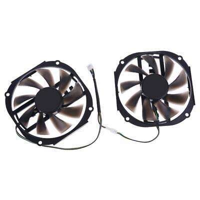 Yeston RX480/570/580 Graphics Card Cooling Fan - 2 Pack, 95mm, 4GB GPU Cooler for Optimal Performance