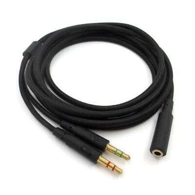 Universal 3.5mm Gaming Headphone Extension Cable for Alpha/Cloud Flight: Extend Your Audio Reach