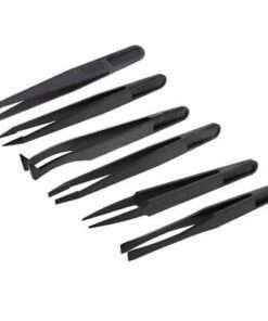 Durable Plastic Tweezers for Precise Bead Placement in DIY Jewelry Making