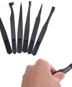 Alternative view of Durable Plastic Tweezers for Precise Bead Placement in DIY Jewelry Making