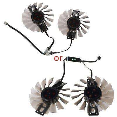 2 Pack GPU Cooling Fans for GTX960, GTX970, GTX1080Ti, and 1080 Graphics Cards - 90MM GA92S2H