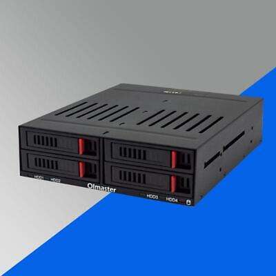 4-Bay 2.5" HDD/SSD Enclosure with LED for Capacity Expansion and Data Storage