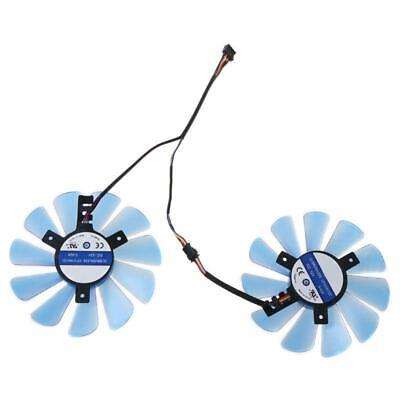 HIS RX480 RX570 RX470 Graphics Card Cooling Fan - 4Pin 12V 0.45A GPU VGA Cooler