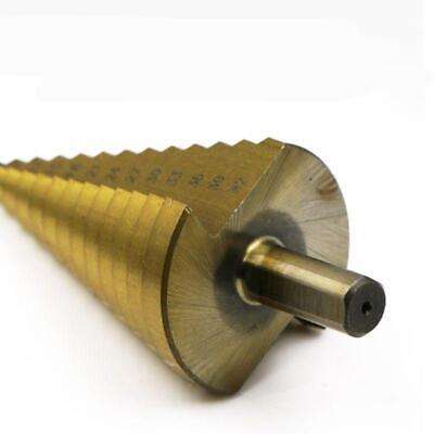 4-42mm HSS Coated Step Drill Bit for Metal and Wood Drilling with Power Tools