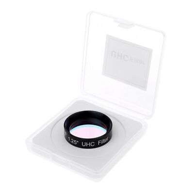 Astronomy Telescope Filter for Enhanced Viewing: 1.25-inch Uhc Filter for Telescopes and Monoculars