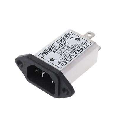IEC320-C14 Panel Mount Power Line Filter for Noise Reduction and Clean Power Delivery