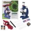100X-1200X Biological Microscope Kit for Kids with Phone Holder for Educational Exploration