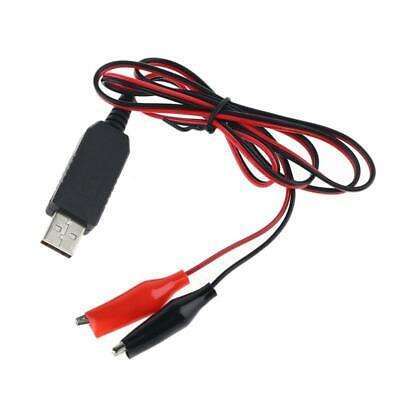 USB to 6V Battery Eliminator Cable for Devices Requiring 4 AA/AAA Batteries (2m)