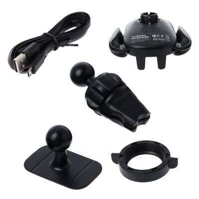 Wireless Fast Charging Car Mount: Secure & Portable Phone Holder with Adjustable Base Bracket
