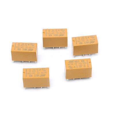 5X HK19F-DC12V-SHG 1A 125V AC 2A 30V 8-Pin Mini Power Relay for Electrical Control Applications