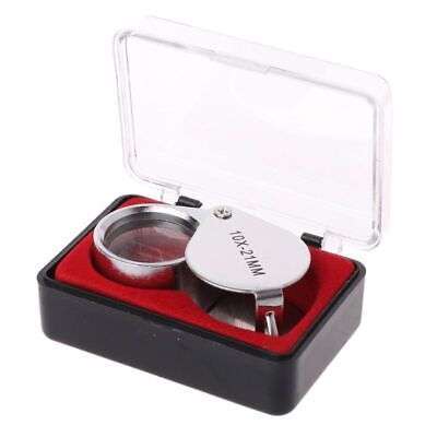 10X Jewelry Magnifying Glass: Inspect Diamonds, Gemstones & Jewelry with Precision