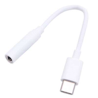 Compact USB-C to 3.5mm Audio Adapter Cable: Connect Headphones to Your Type-C Devices
