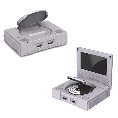 Vintage PiStation for Raspberry Pi 4 with LCD Screen for Retro Gaming & Media Center
