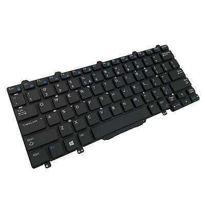 Replacement US Black English Laptop Keyboard for Dell Latitude E5450 E7250 E7450 E7470