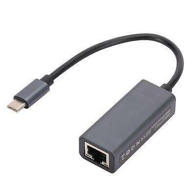 High-Speed USB-C to Ethernet Adapter for Fast Wired Networking on Laptops and PCs