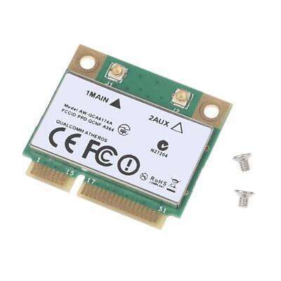 High-Speed Wireless 802.11ac Dual Band 2.4/5GHz 1200Mbps Mini PCI-E Card for PC & Laptop Upgrades