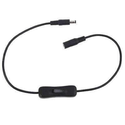 50cm LED Strip Light Extension Cable with On/Off Switch for CCTV Cameras