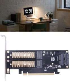 Alternative view of High-Speed NVMe to PCI-E 4x Expansion Card Adapter for Computer Upgrades