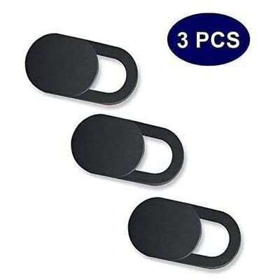 Ultra-Slim Webcam Cover for Laptops, Desktops, and More:  Privacy Protection with Wide Compatibility
