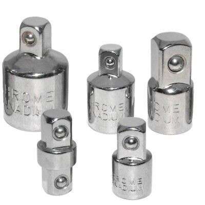 Imperial Socket Wrench Adapter Set (5-Piece) - 1/2", 3/8", 1/4" for Steel Applications