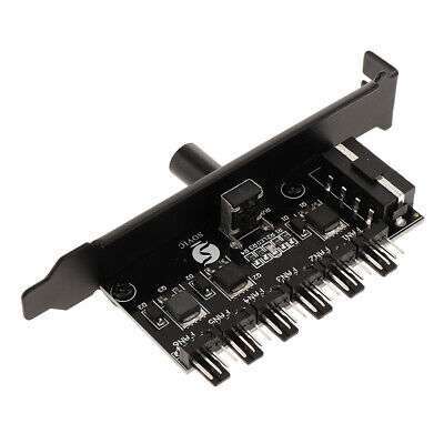 6-Channel Cooling Fan Controller Adapter for Precise Temperature Control