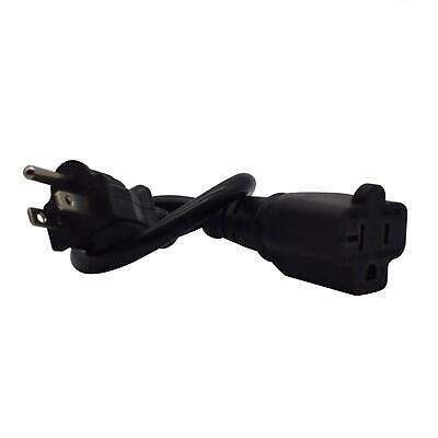 5-15P to 3x5-15R Power Extension Cord, 1.83M/5.9ft, US 3-Pin Male to Female