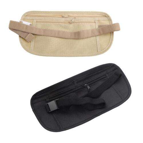 Secure Travel Money Belt with RFID Blocking: Hidden Wallet for Safe Cash & Cards Under Clothes