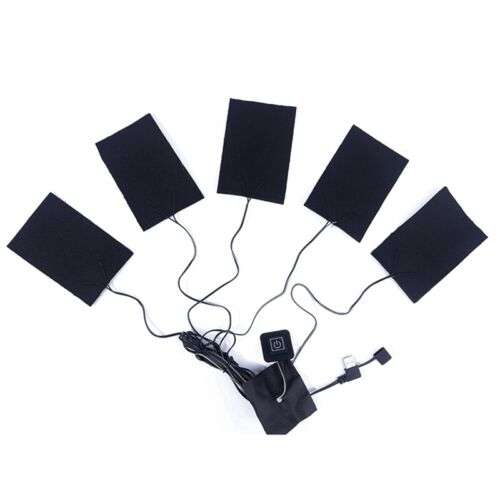 Composite Fiber Heating Element for Body, Abdomen, and Lumbar Heating Pads