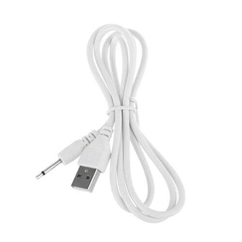 USB to 2.5mm DC Power Cable for Li-Ion Battery Charging, 15/16/17/19mm Jack
