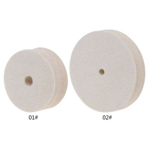 2/4 Inch Wool Felt Wheel Polishing Pads for Buffing, Grinding, and Abrasive Work