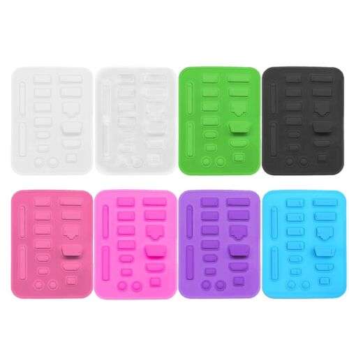 16 Pcs Anti-Dust Silicone Caps - Protect Computer Ports & Keep Devices Clean