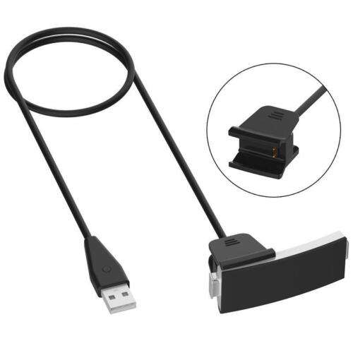 Replacement USB Charging Cradle Cable with Reset Button for Fitbit Alta HR (1 Meter)