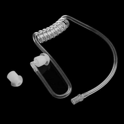 Crystal Clear Sound: Transparent Acoustic Tube Earplug Replacement for Radio Earpieces